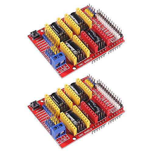 ALMOCN 2 Stück 3D-Drucker CNC Drive A4988 V3 Engraver Drive Shield Expansion Board für Arduino 3D-Drucker von ALMOCN