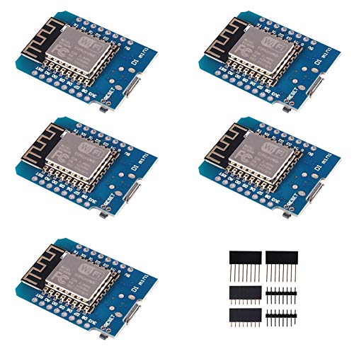 ALMOCN 5Stück ESP8266 ESP-12F Module 4M Bytes WLAN WiFi Internet Development Board Kompatibel mit Arduino von ALMOCN