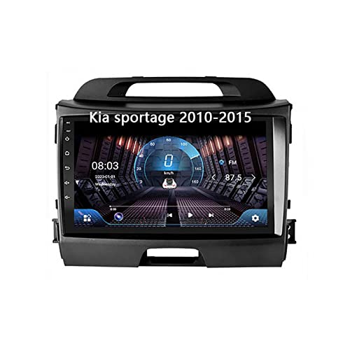 ALNARA Android 10 9 Zoll Bildschirm Autoradio Mit Freisprecheinrichtung Für Kia sportage 2010-2015 RüCkfahrkamera Autoradio Bluetooth Doppel Din Apple Carplay Bluetooth/USB/MP5/Mirror Link von ALNARA