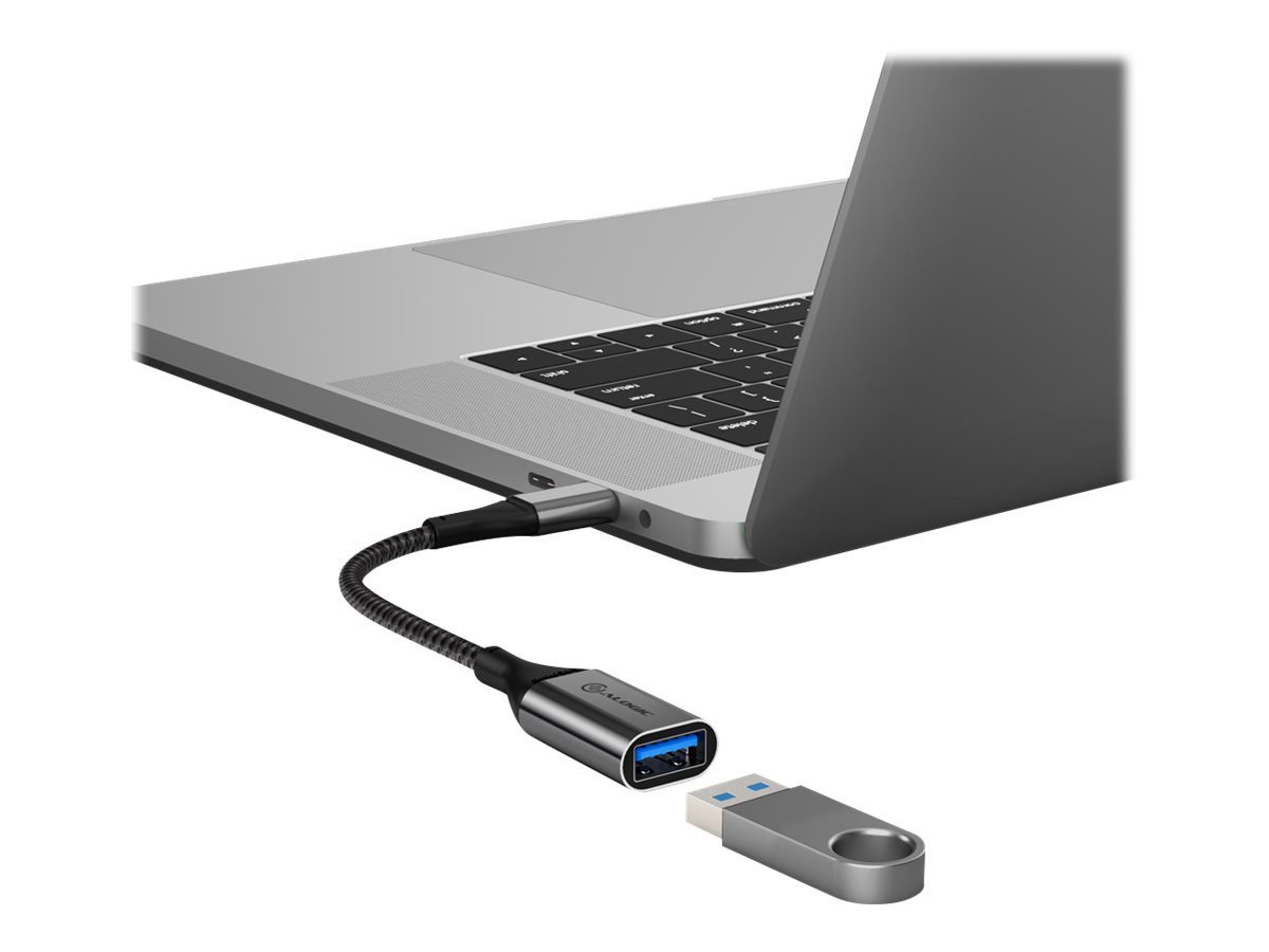 ALOGIC ALOGIC Adapter Ultra USB 3.1 to USB-A 15cm grau Computer-Kabel von ALOGIC