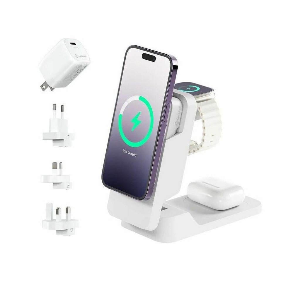 ALOGIC ALOGIC Matrix Fold 3-in-1 Reiseladegerät für USB-Geräte. Handy-Netzteile von ALOGIC