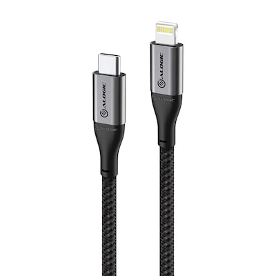 ALOGIC SUPER Ultra USB-C auf Lightning-Kabel grau – 1,5 m von ALOGIC