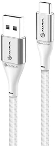 ALOGIC Super Ultra USB 2.0 USB-C-zu-USB-A-Kabel - 3A / 480 Mbit/s - Silber - 1,5 m ALOGIC Super Ultra USB 2.0 USB-C-zu-USB-A-Kabel - 3A / 480 Mbit/s - Silber - 1,5 m von ALOGIC