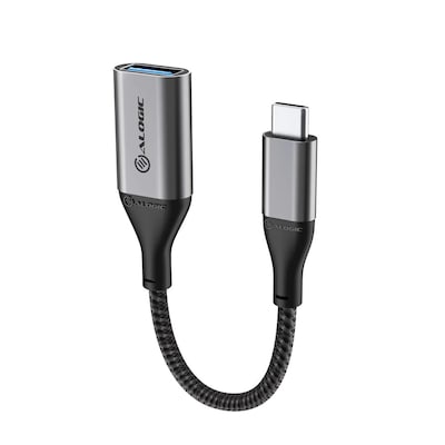 ALOGIC Super Ultra USB 3.1 USB-C auf USB-A Adapter 15cm grau ALOGIC Super Ultra USB 3.1 USB-C auf USB-A Adapter 15cm grau von ALOGIC