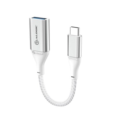 ALOGIC Super Ultra USB 3.1 USB-C auf USB-A Adapter 15cm silber von ALOGIC