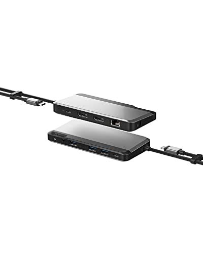 ALOGIC USB-C Dual Display 1080p FHD Dockingstation; 85W Leistungsabgabe; 3X USB-A; 2X USB-C; 2X DisplayPorts; Ethernet- und Audiobuchse; MX2 lite DisplayPort-Edition. von ALOGIC