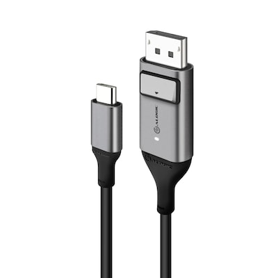 ALOGIC USB-C-Kabel (männlich) auf Displayport (männlich) 1m grau von ALOGIC