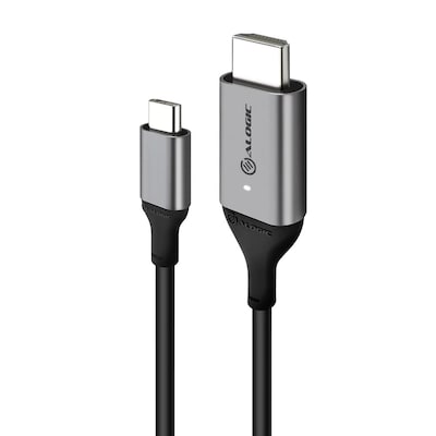 ALOGIC USB-C-Kabel (männlich) auf HDMI (männlich) 1m grau von ALOGIC