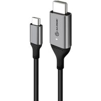 ALOGIC USB-C-Kabel (männlich) auf HDMI (männlich) 2m grau von ALOGIC