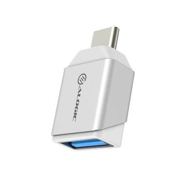 ALOGIC Ultra-Mini-USB-C auf USB-A Adapter silber von ALOGIC