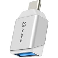 ALOGIC Ultra-Mini-USB-C auf USB-A Adapter silber von ALOGIC