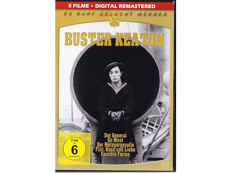 BUSTER KEATON - GENERAL/GO WEST/METZGERGESELLE/... DVD BUSTER KEATON - GENERAL/GO WEST/METZGERGESELLE/... DVD von ALPHA EISE