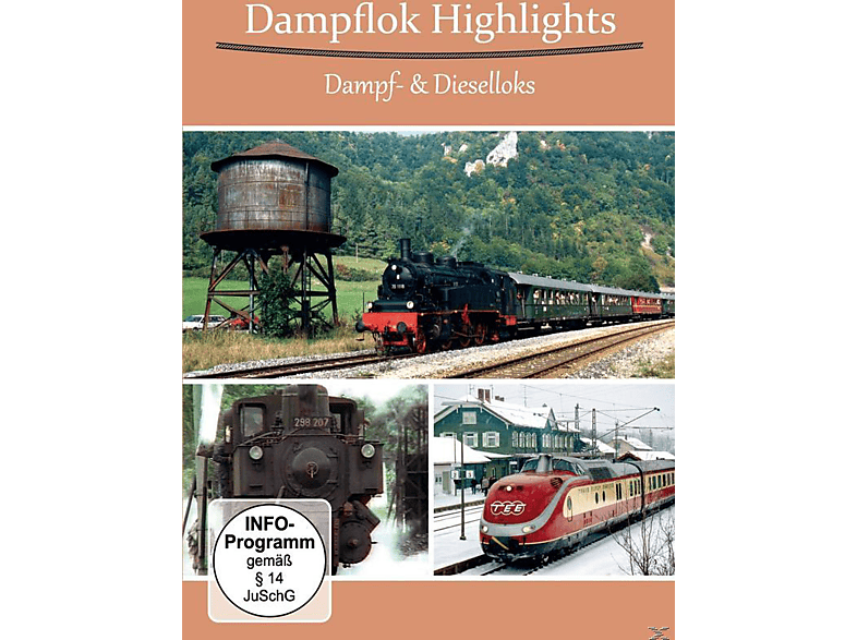 Dampflok Highlights - Dampf- & Dieselloks DVD von ALPHA EISE