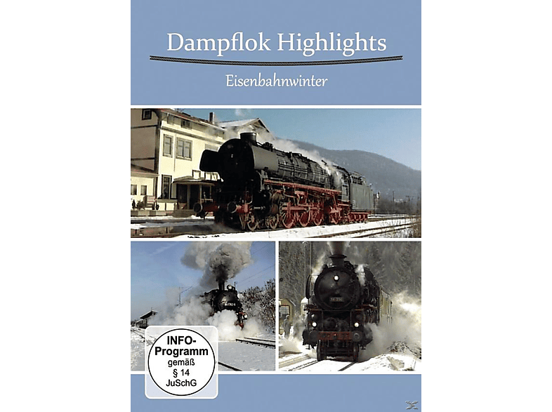 Dampflok Highlights - Eisenbahnwinter DVD von ALPHA EISE