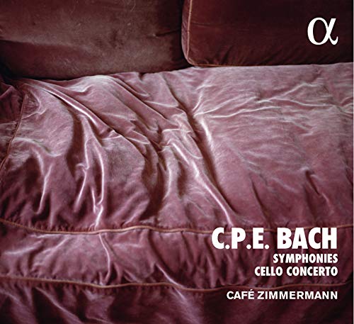 Sinfonien Wq 182/Cellokonzert Wq 172 von ALPHA-OUTHERE