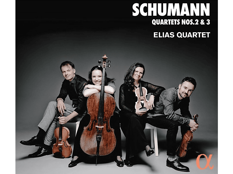 Elias Quartet - Streichquartette 2 & 3 (CD) von ALPHA