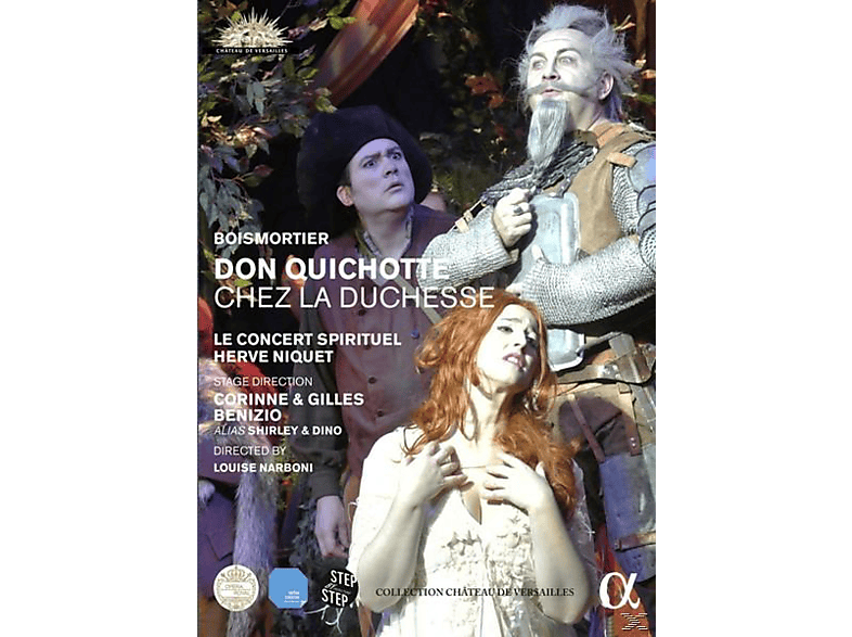 Marie-Pierre Wattiez, Chantal Santon Jeffrey, Marc Labonnette, Francois-Nicolas Geslot, Agathe Boudet, Corinne Benizio, Charles Barbier, Virgile Ancely, Le Concert Spirituel - Don Quichotte Chez La Duchesse (DVD) von ALPHA