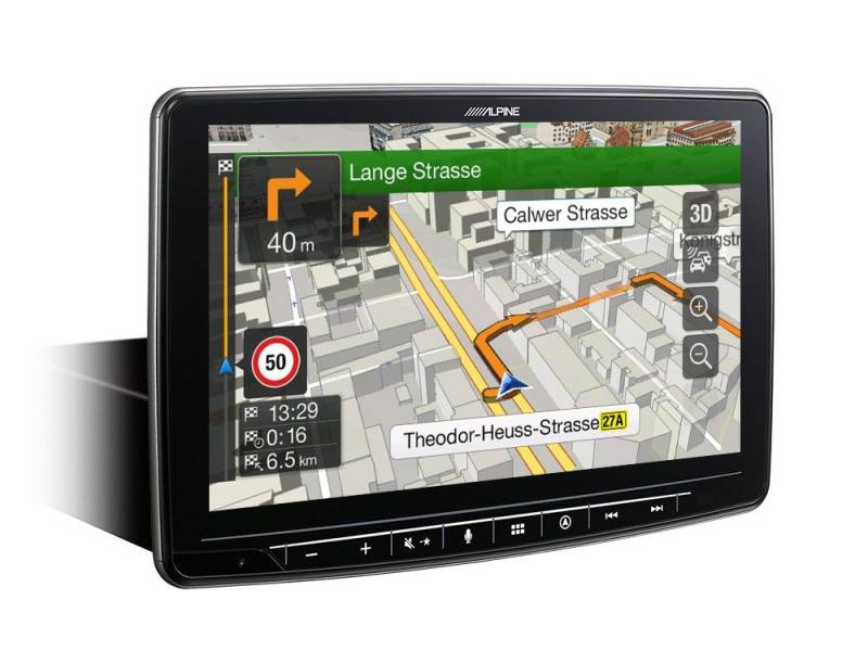 ALPINE Alpine INE-F904D 1-DIN Navi Autoradio von ALPINE