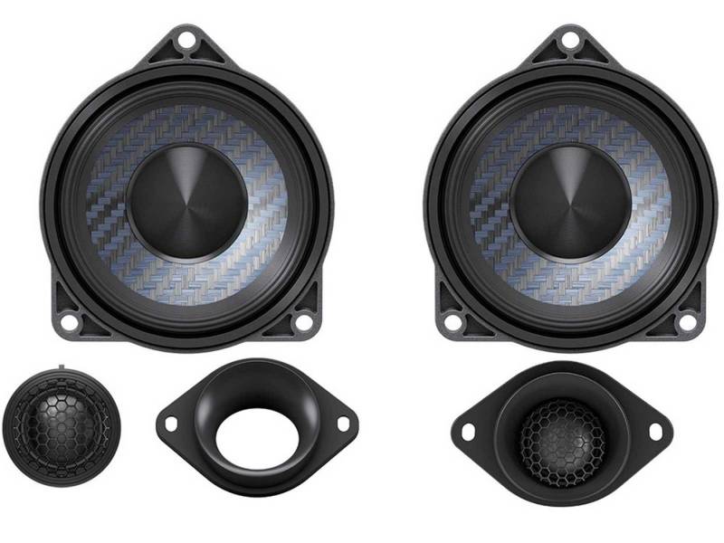 ALPINE DP2-40C-B 10 cm 2-WEGE-KOMPONENTEN-LAUTSPRECHER für BMW 3er Reihe Auto-Lautsprecher (50 W, 10 cm) von ALPINE