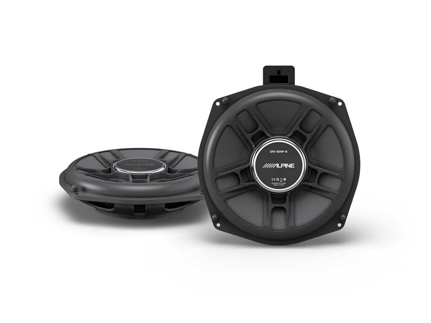 ALPINE DP2-80WF-B 20 cm (8-Zoll) UNTERSITZ-SUBWOOFER für BMW - ready to use Auto-Subwoofer (max.: W 10 cm) von ALPINE