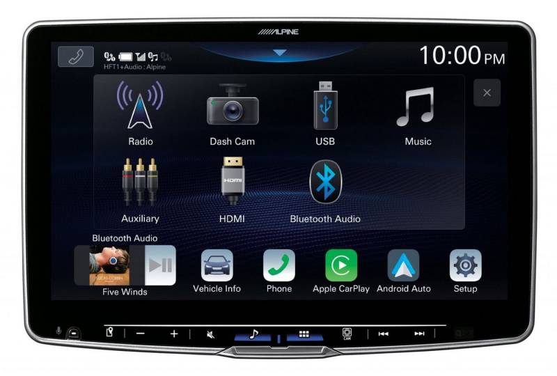 ALPINE ILX-F115D Halo 11 11 Zoll Media Autoradio mit DAB+ Autoradio von ALPINE