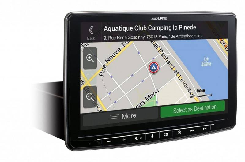 ALPINE INE-F904DC NaviL Reisemobilprofile DAB+ HDMI CarPlay Android Auto Autoradio von ALPINE