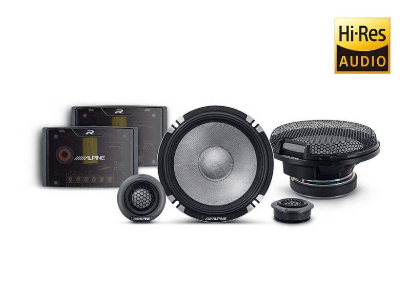 ALPINE R2-S652R-Series PRO Auto-Lautsprecher (100 W, 16 cm) von ALPINE