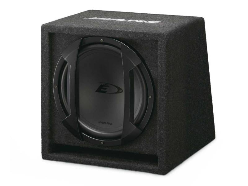 ALPINE SBE-1044BR 25cm Gehäusewoofer Auto-Subwoofer (Alpine SBE-1044BR - 25cm Gehäusewoofer) von ALPINE