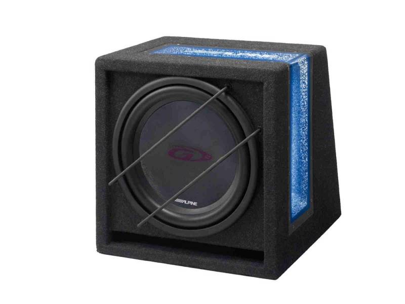 ALPINE SBG-1244BR 30cm Gehäuse-Subwoofer Auto-Subwoofer (Alpine SBG-1244BR - 30cm Gehäuse-Subwoofer) von ALPINE
