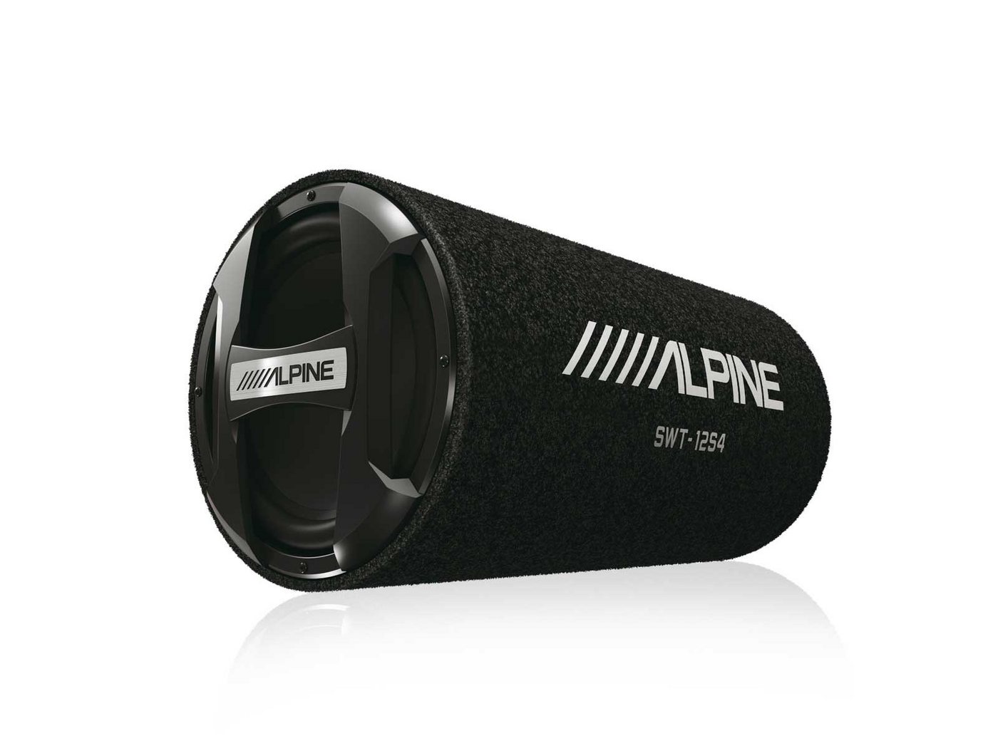 ALPINE SWT-12S4 30cm Subwoofer Rolle Röhre Bassrolle Auto-Subwoofer (300 W, Alpine SWT-12S4 - 30cm Subwoofer Rolle Röhre Bassrolle) von ALPINE