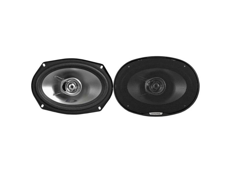 ALPINE SXE-6925S 15 cm x 23 cm (6x9 Zoll) 2-Wege Koaxial Lautsprecher Auto-Lautsprecher (45 W, Alpine SXE-6925s - 6x9 2-Wege Koaxsystem) von ALPINE