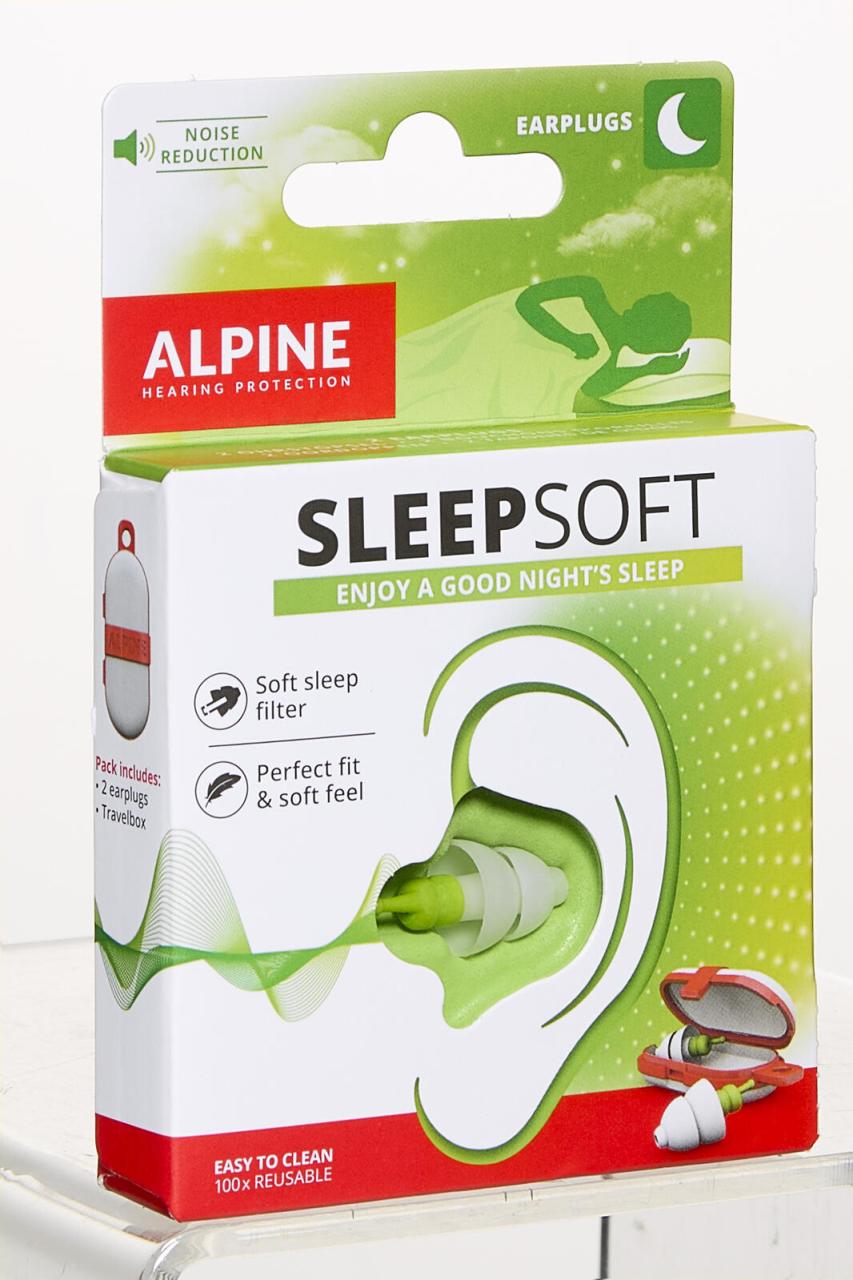 ALPINE Sleep Soft Ohrstöpsel 25 dB ALPINE Sleep Soft Ohrstöpsel 25 dB von ALPINE
