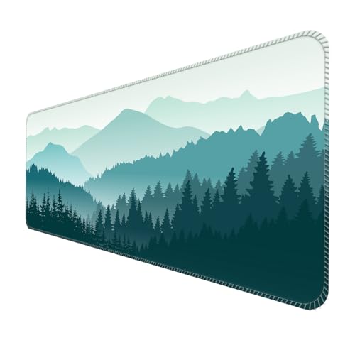 ALTEKO Großes Gaming-Mauspad, Computer-Mauspad, lustige Schreibtischunterlage, Dekoration, große, niedliche Schreibtischunterlage, rutschfeste Unterseite, 80 x 30 cm, niedlicher blauer Berg ALTEKO Großes Gaming-Mauspad, Computer-Mauspad, lustige Schreibtischunterlage, Dekoration, große, niedliche Schreibtischunterlage, rutschfeste Unterseite, 80 x 30 cm, niedlicher blauer Berg von ALTEKO