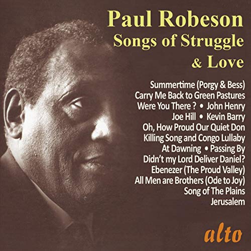 Paul Robeson - Songs of Struggle & Love (Very best of Vol. 2) von ALTO - INGHILTERRA