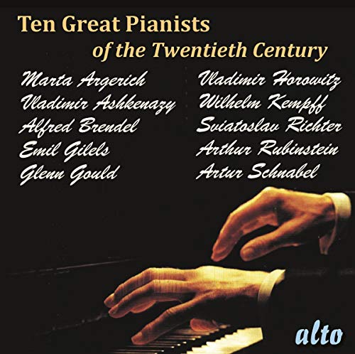 Ten Great Pianists of the Twentieth Century von ALTO - INGHILTERRA