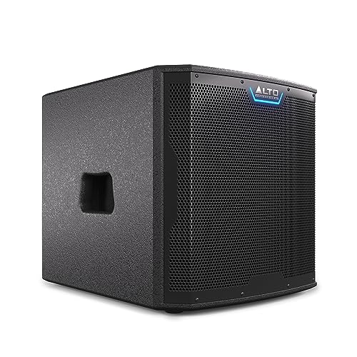 Alto Professional TS12S - 2500W 12-Zoll Subwoofer, aktiver PA-Lautsprecher mit 6 DSP-Modi, einfacher Aufbau, 130 dB, 3" Schwingspule, druckvoller Bass von ALTO PROFESSIONAL