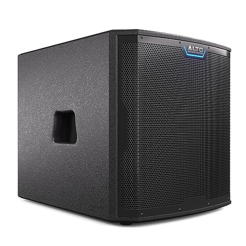 Alto Professional TS15S - 2500W 15-Zoll Subwoofer, aktiver PA-Lautsprecher mit 6 DSP-Modi, einfacher Aufbau, 132 dB, 3" Schwingspule, druckvoller Bass von ALTO PROFESSIONAL