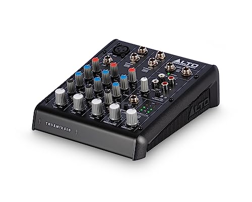 Alto TrueMix 500 Mischpult mit XLR Mic In und USB Audio Interface für Podcasting, Live Performance, Streaming, Recording, DJ - Mac & PC Alto TrueMix 500 Mischpult mit XLR Mic In und USB Audio Interface für Podcasting, Live Performance, Streaming, Recording, DJ - Mac & PC von ALTO