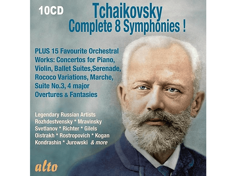 Rozhdestvensky/Mravinsky/Kogan/Gilels/+ - Die Sinfonien (CD) von ALTO