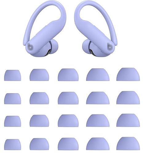 ALXCD Ohrstöpsel kompatibel mit Powerbeats Pro 2 Kopfhörer, XS/S/M/L/XL, 5 Größen, 10 Paar, weiche Silikon-Ohrstöpsel, passend für Powerbeats Pro2 PB Pro 2, 10 Paar, Hyper Purple ALXCD Ohrstöpsel kompatibel mit Powerbeats Pro 2 Kopfhörer, XS/S/M/L/XL, 5 Größen, 10 Paar, weiche Silikon-Ohrstöpsel, passend für Powerbeats Pro2 PB Pro 2, 10 Paar, Hyper Purple von ALXCD