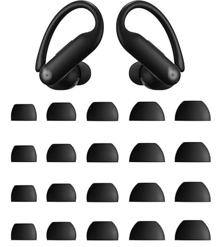 ALXCD Ohrstöpsel kompatibel mit Powerbeats Pro 2 Kopfhörer, XS/S/M/L/XL, 5 Größen, 10 Paar, weiche Silikon-Ohrstöpsel, passend für Powerbeats Pro2 PB Pro 2, 10 Paar, Tiefschwarz ALXCD Ohrstöpsel kompatibel mit Powerbeats Pro 2 Kopfhörer, XS/S/M/L/XL, 5 Größen, 10 Paar, weiche Silikon-Ohrstöpsel, passend für Powerbeats Pro2 PB Pro 2, 10 Paar, Tiefschwarz von ALXCD
