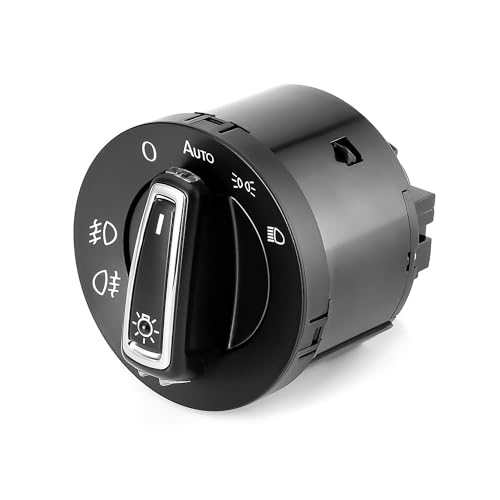 Auto Scheinwerferschalter Sensor für VW Eos Touran Tiguan Passat CC Jetta MK5 Golf-5ND941431,Scheinwerferschaltkontroll Sensormodul Ersatz Zubehörteil,B-5GG941431B-AUTO von ALaaaaL