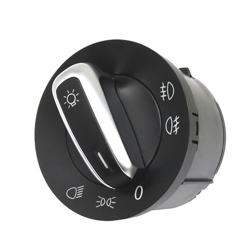 Auto Scheinwerferschalter Sensor für VW Golf/GTI Jetta MK5 MK6 Tiguan Touran Caddy Rabbit-5ND941431A,Scheinwerferschaltkontroll Sensormodul Ersatz Zubehörteil von ALaaaaL