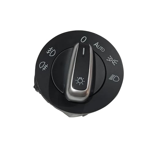 Auto Scheinwerferschalter Sensor für VW Golf Jetta MK5 MK6 GTI Passat B6/7 CC Touran Caddy Tiguan-3C8941431A 5ND941431B,Scheinwerferschaltkontroll Sensormodul Ersatz Zubehörteil von ALaaaaL