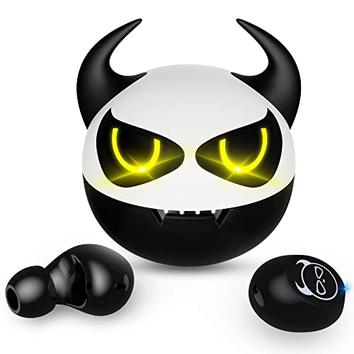 Bluetooth 5.0 Kopfhörer Wireless Kopfhörer In-Ear Kopfhörer mit Mikrofon 36H Playtime IPX5 Wasserdicht Touch Control Premium Kopfhörer mit tiefem Bass für Geschäftsreisen von AMAFACE