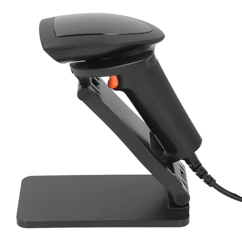 1D 2D Barcode Scanner, Handheld USB Wired, Plug and Play, Schocksicher für Lagerhause/Supermarkt, Breite Kompatibilität, ABS Material 1D 2D Barcode Scanner, Handheld USB Wired, Plug and Play, Schocksicher für Lagerhause/Supermarkt, Breite Kompatibilität, ABS Material von AMAKO