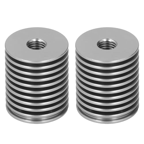 3D Drucker Kühlkit 0,1 0,2, CNC Aluminiumkühler für V6 Hotend, Langlebige Legierung, Leichte Teile (2Pcs, Cinous) von AMAKO