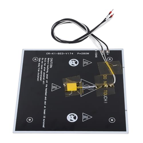 3D Druckerheizungsbett Aluminiumlegierung Erhitzte Platte 24 V 280 W Hochleistungsmagnetbasis Rapid Said Heizung für K1 K1C 3D Drucker 235X235x3mm 3D Druckerheizungsbett Aluminiumlegierung Erhitzte Platte 24 V 280 W Hochleistungsmagnetbasis Rapid Said Heizung für K1 K1C 3D Drucker 235X235x3mm von AMAKO