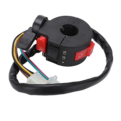 7wire 22 mm Lenkerladung Töten Sie Startschalter Motorrad Lenkerschalter Lenker Tötungsstart Scheinwerfer Links Seiten Griff Universal,für Pit Pro Trail Dirt Quad Bike ATV 7wire 22 mm Lenkerladung Töten Sie Startschalter Motorrad Lenkerschalter Lenker Tötungsstart Scheinwerfer Links Seiten Griff Universal,für Pit Pro Trail Dirt Quad Bike ATV von AMAKO