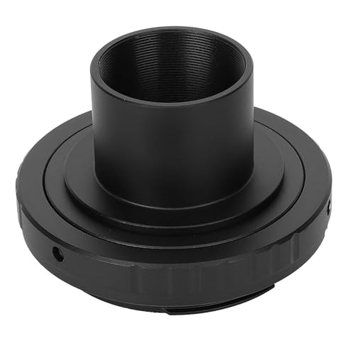 AMAKO Teleskopadapter T Ring SLR DSLR Kamera Objektiv 1.25 Zoll Astronomisches Teleskop Montierungsadapter für Himmelsfotografie aus Aluminiumlegierung schwarz 4 cm AMAKO Teleskopadapter T Ring SLR DSLR Kamera Objektiv 1.25 Zoll Astronomisches Teleskop Montierungsadapter für Himmelsfotografie aus Aluminiumlegierung schwarz 4 cm von AMAKO